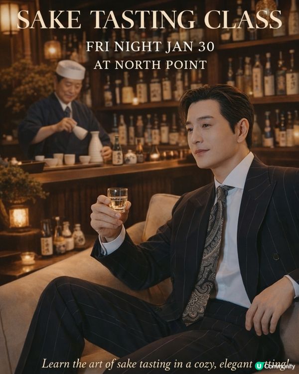 1月30日（五晚）放工嚟學吓清酒知識！🍻🥂