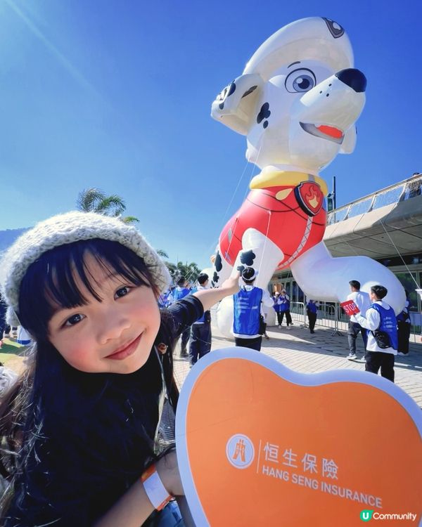香港首個大型IP角色輕氣球巡遊