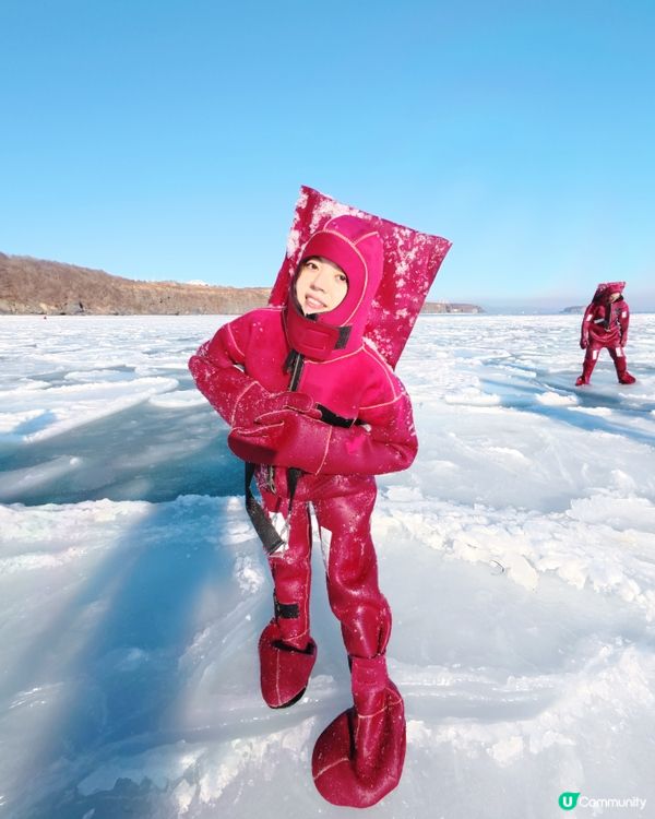 海參威冰浮體驗