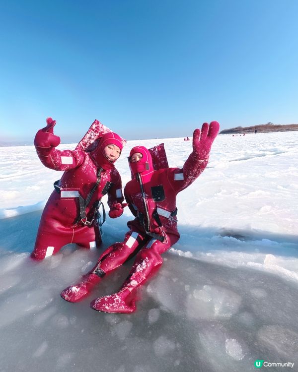 海參威冰浮體驗