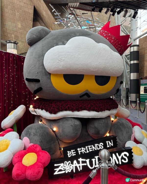 朗豪坊巨貓快閃！Zoa and friends限定活動🐱