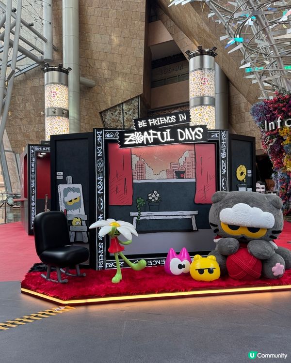 朗豪坊巨貓快閃！Zoa and friends限定活動🐱