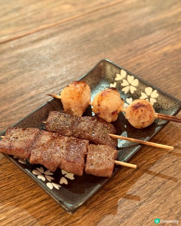 中環性價比超高串燒店  必食鹽燒豚肉荔枝卷