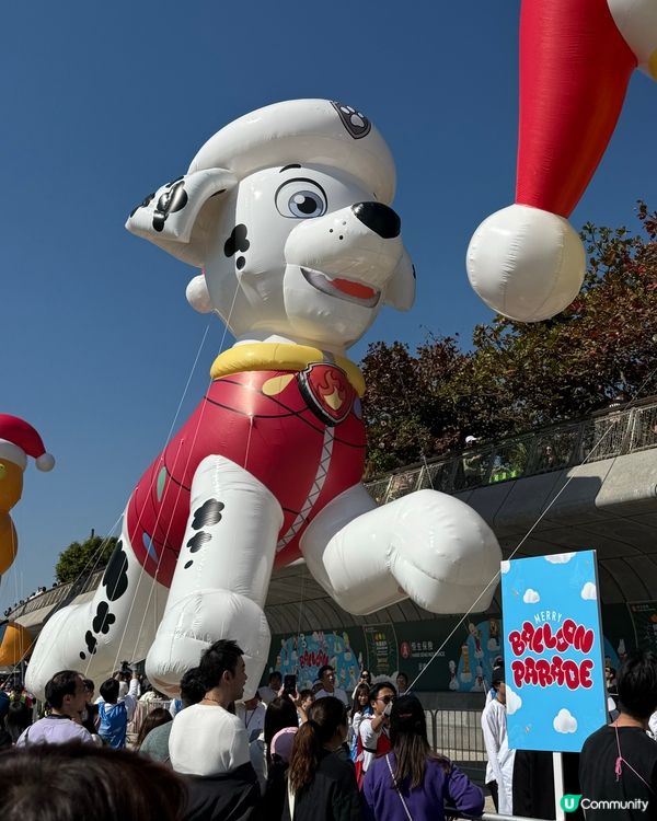 西九Merry Balloon Parade氣球巡遊超正🎈✨