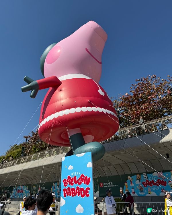 西九Merry Balloon Parade氣球巡遊超正🎈✨
