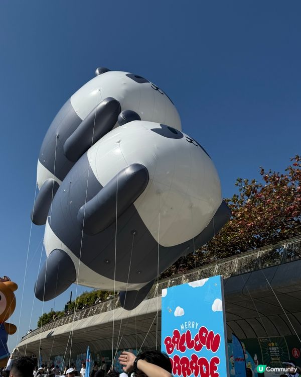 西九Merry Balloon Parade氣球巡遊超正🎈✨