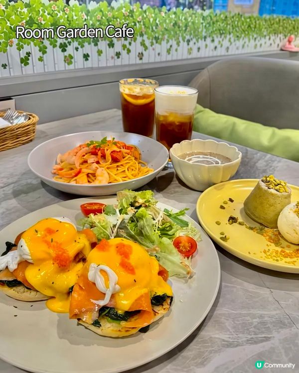 正！學生黨都食得開心！😋 煙三文魚菠菜班尼迪蛋🍳