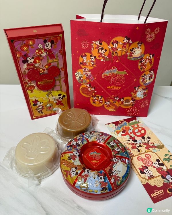 【 迪士尼米奇與好友陪您點綴甜蜜新年 】 