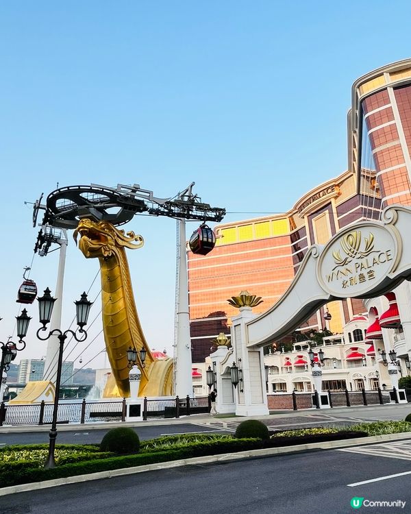 澳門永利纜車免費睇夜景！🤩✨