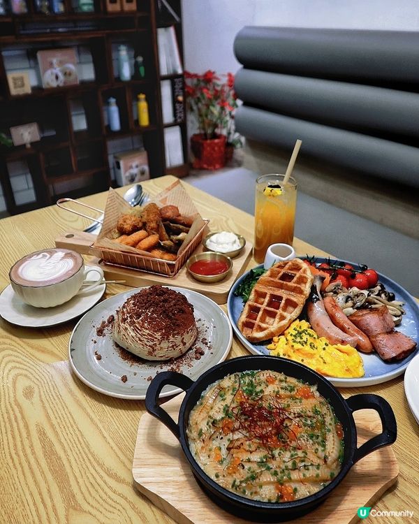 深水埗文青cafe ☕️ 酒店級甜品師主理！😋