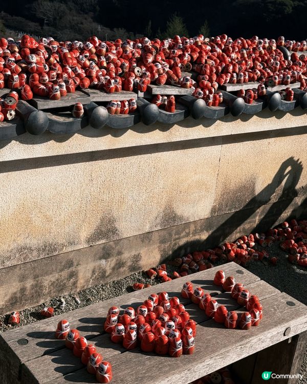 滿山達磨❤️日本勝尾寺⛩️
