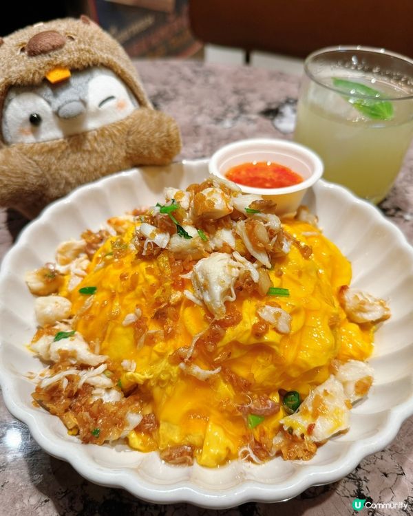 爆蒜蟹飯香到痺！🤤🦀