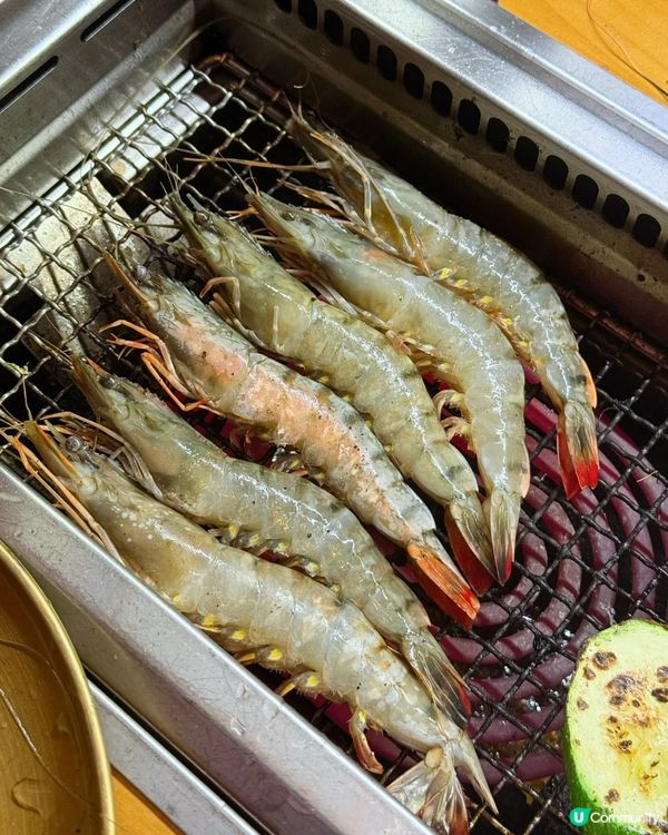 燒肉放題！海鮮和牛榴槤🤤🥢