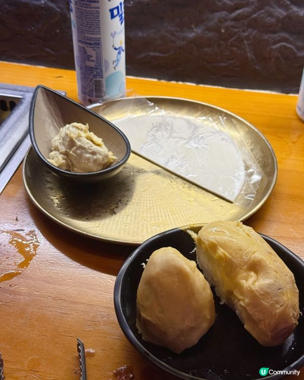 燒肉放題！海鮮和牛榴槤🤤🥢