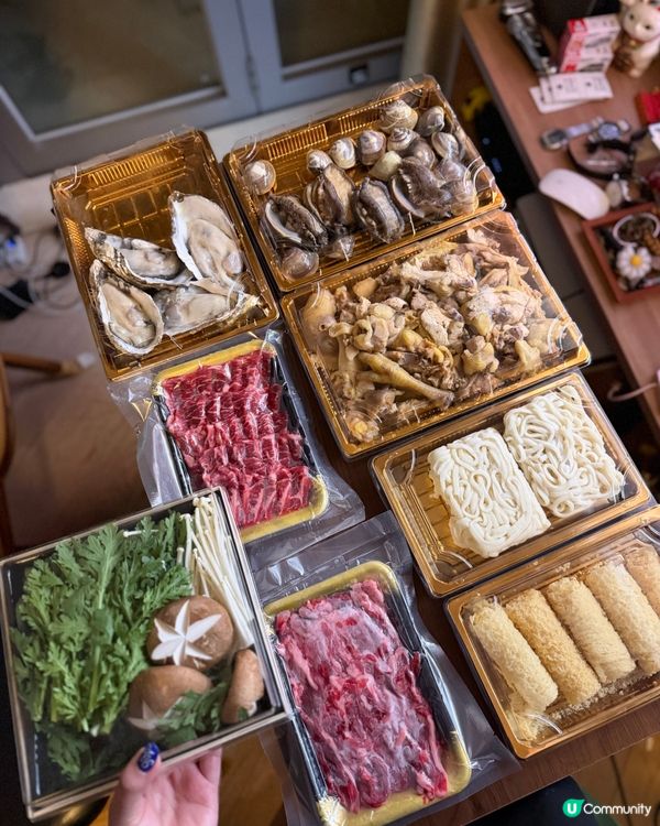 暖笠笠！椰子雞海鮮和牛鍋 🥥🍲