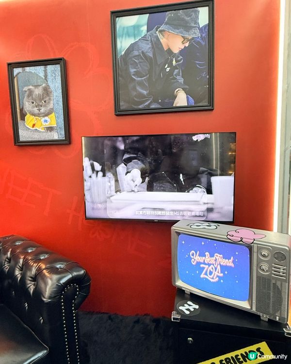 zoa朗豪坊打卡位！VIP必去❤️🖤