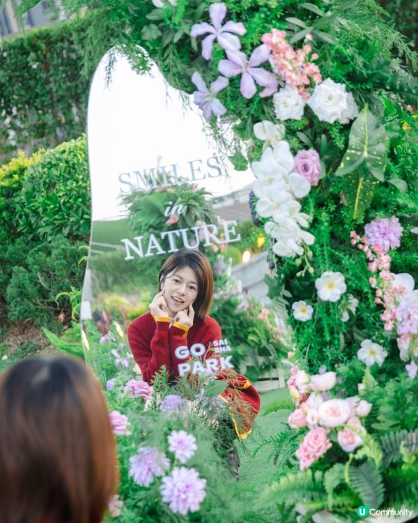 打卡超美櫻粉色系💗｜夢幻巨型旋轉木馬🎠