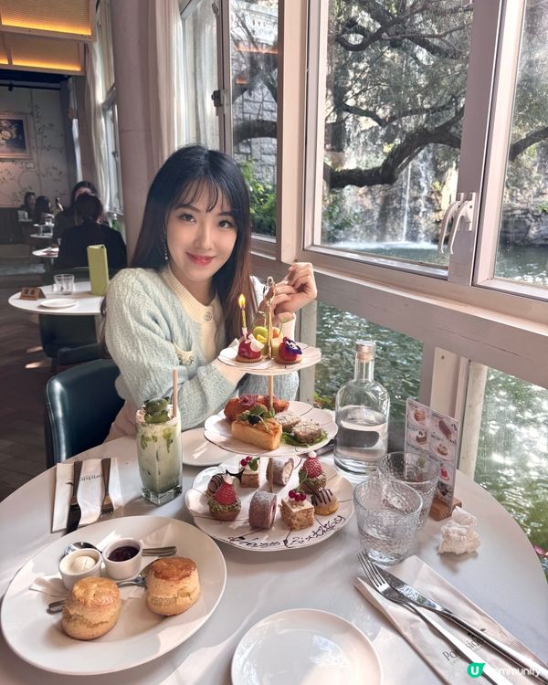 香港公園Pondside三層架Afternoon tea🍰
