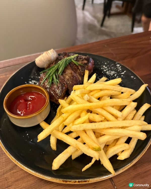 中環牛扒lunch set<$200🥩🍟必去！