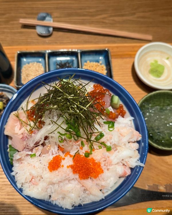海鮮丼💯性價比高！😋必試！