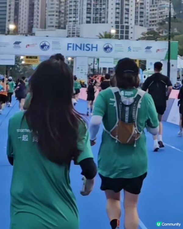 渣馬10K完賽！☀️🏃‍♀️