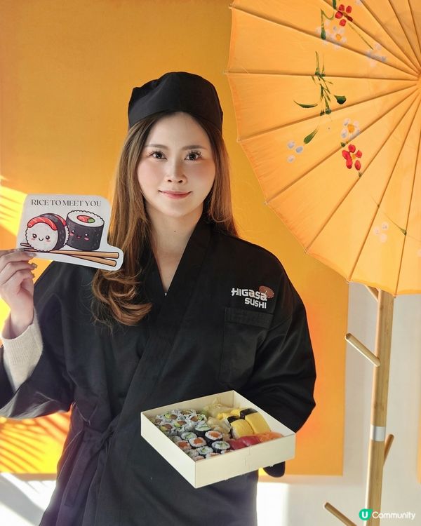 學整壽司畢業喇！🍣🥢