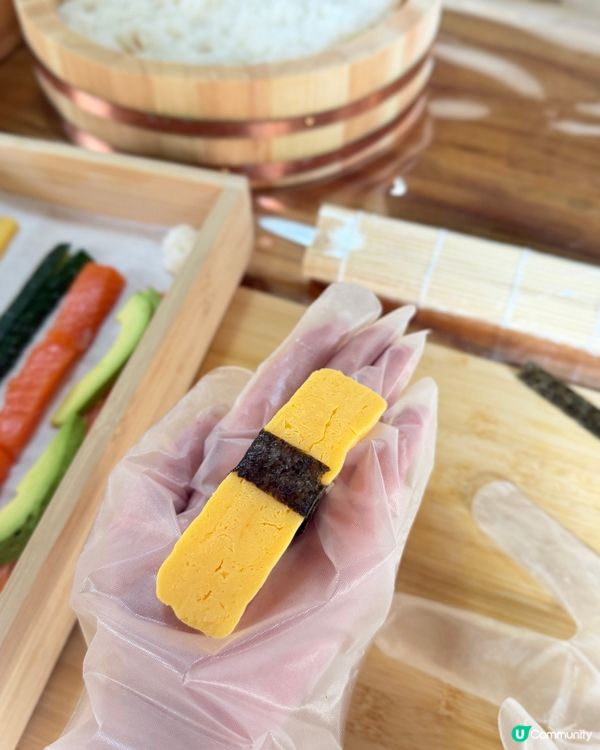 學整壽司畢業喇！🍣🥢