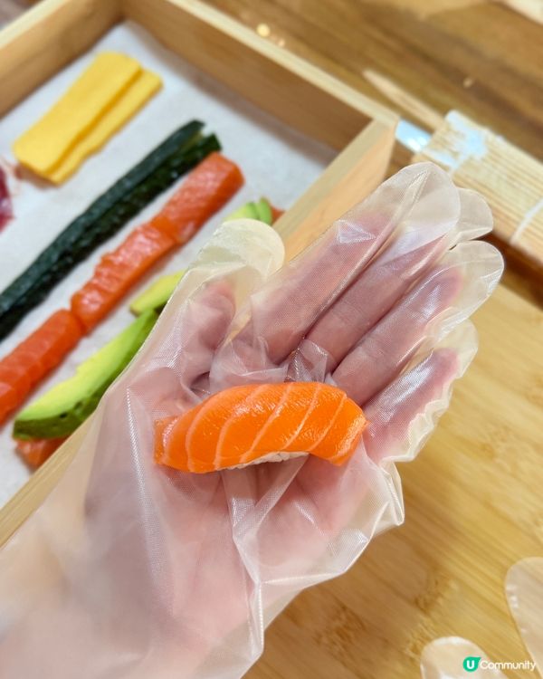 學整壽司畢業喇！🍣🥢