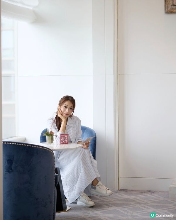 ootd 🩵💙🤍藍白裇衫 less is more 