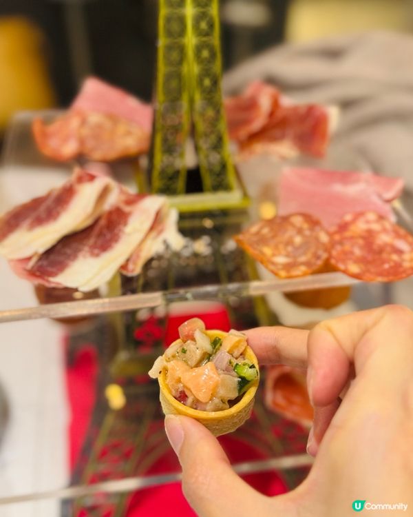 鐵塔浪漫二人餐！🇫🇷✨