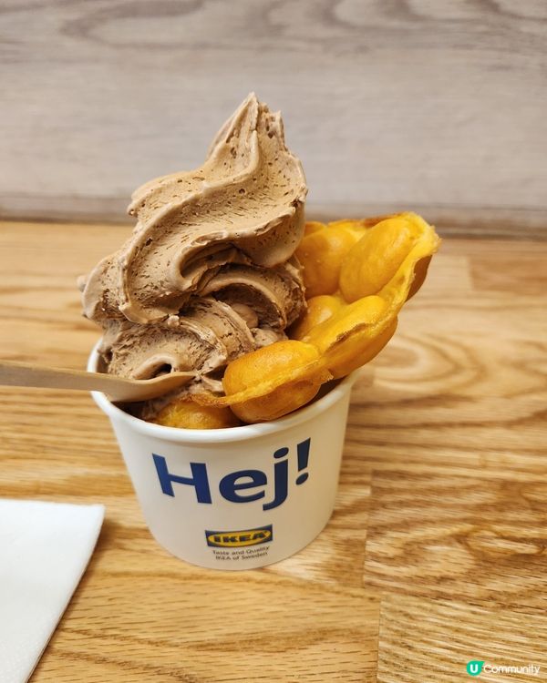 ikea 新品奶茶雪糕雞蛋仔  🥶🍦