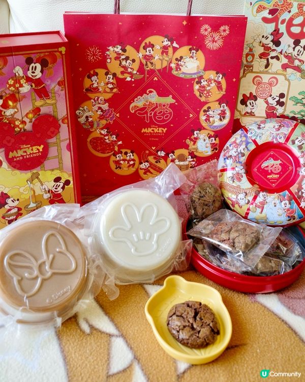 農曆新年倒數！限定米奇賀年禮盒登場！🐭🧧8折優惠😍