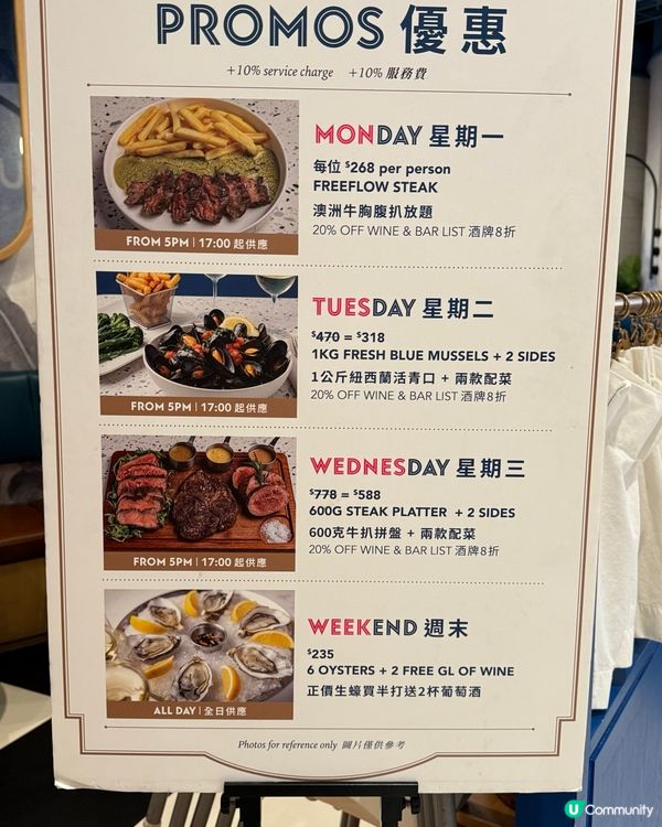 荃灣浪漫法餐🇫🇷值爆燈！✨