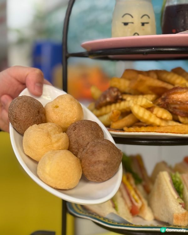 梅窩必去冰室☕️港女三層打卡下午茶🫖🩷