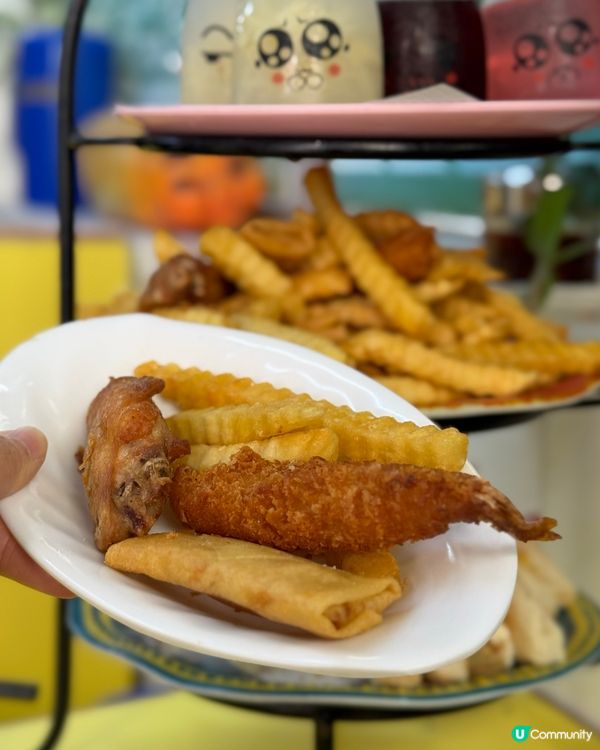 梅窩必去冰室☕️港女三層打卡下午茶🫖🩷