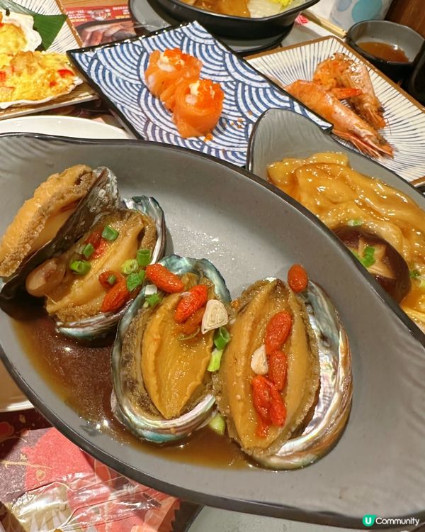 放題食到飽！鮑魚花膠任你食！😋