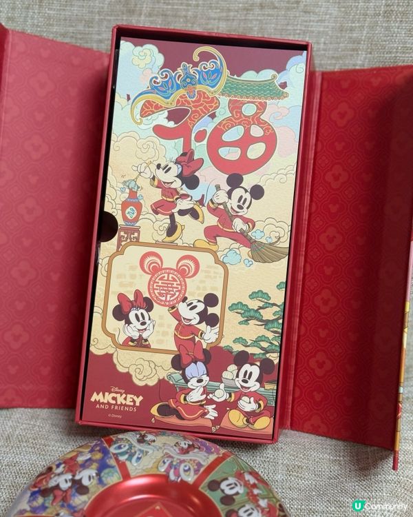 奇華賀年新品！迪士尼米奇好得意！🐭🧧