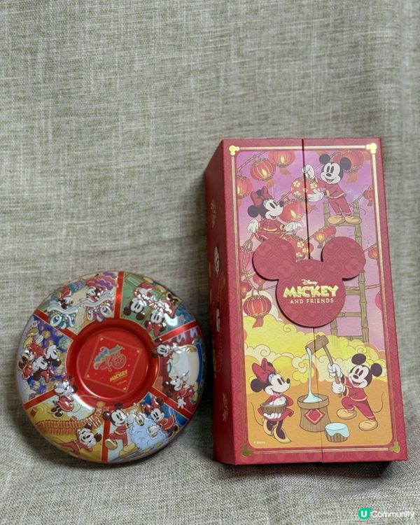 奇華賀年新品！迪士尼米奇好得意！🐭🧧