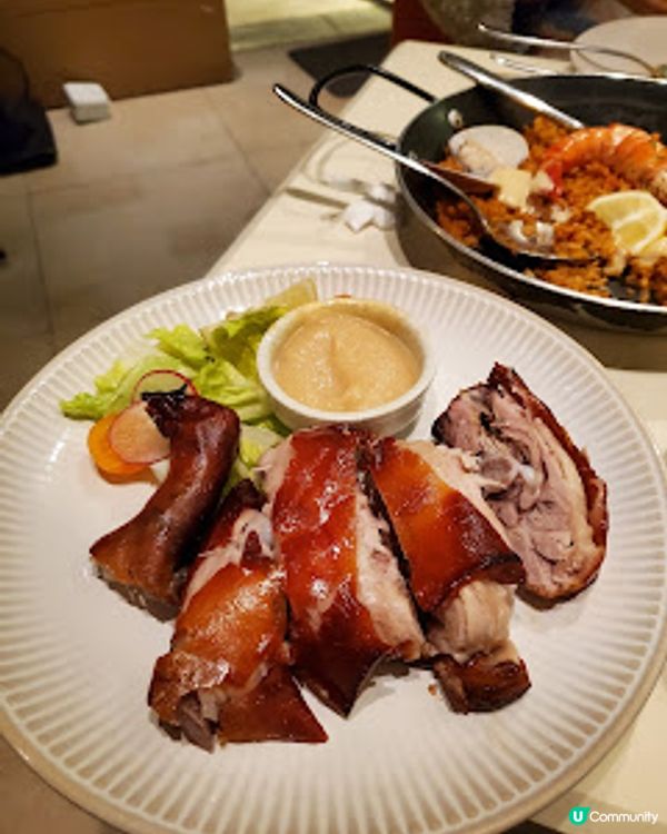 Nisugu．脆皮乳豬、海鮮飯配無敵夜景