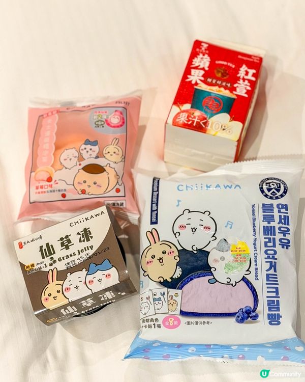 台灣便利店｜Chiikawa 聯名款的零食