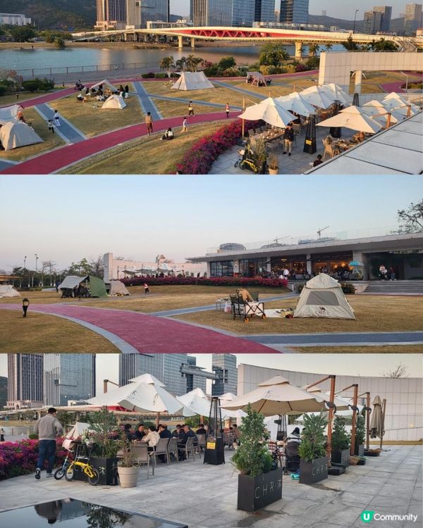 橫琴草坪西餐｜微醺聚會好地方🌅