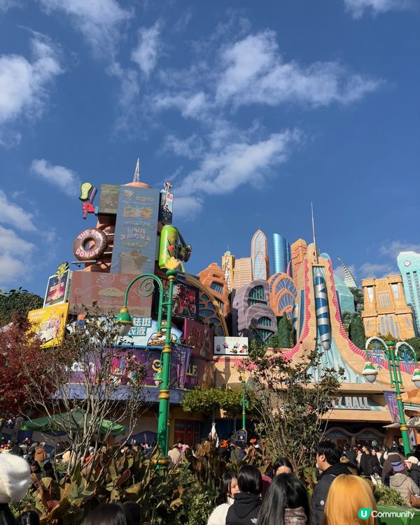 上海迪士尼動物城！🤩 1:1還原超正！✨