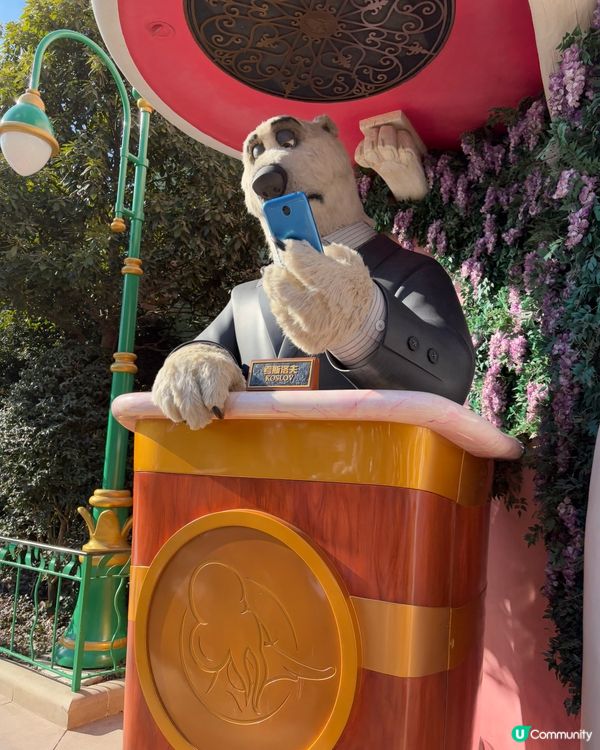 上海迪士尼動物城！🤩 1:1還原超正！✨