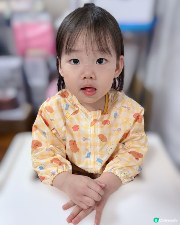 👶 防水連身衣輕鬆餵食！✨