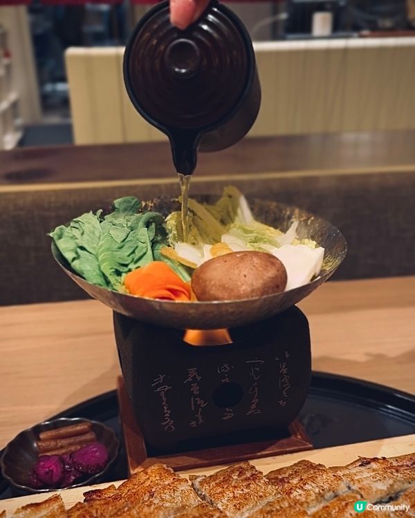 日本過江龍米芝蓮老字號🇯🇵🔥冬季限定白燒鰻鍋