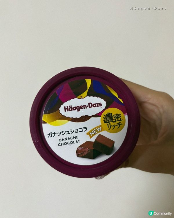 生朱古力口感雪糕! Häagen-Dazs今期新品