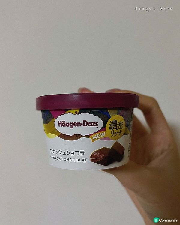 生朱古力口感雪糕! Häagen-Dazs今期新品