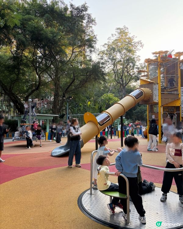 適合年齡較大的小朋友放電兒童遊樂場🛝