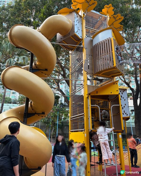 適合年齡較大的小朋友放電兒童遊樂場🛝