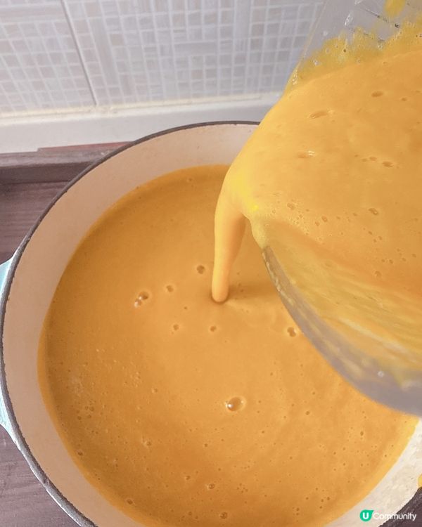 自家製超濃郁粟米南瓜湯